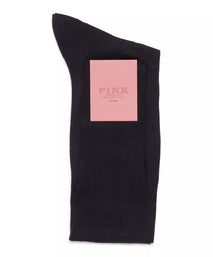Black Long Silk Dress Socks